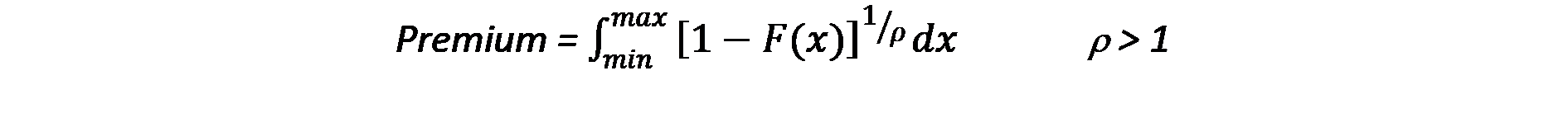 mathematic representation of the calculating formulae