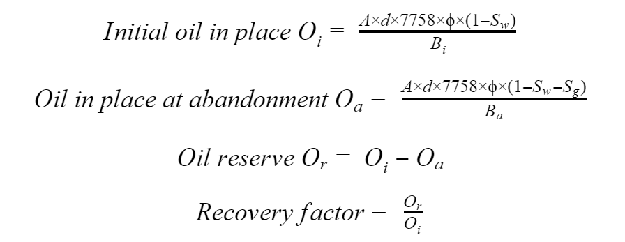 risk analysis example model calculation formulae