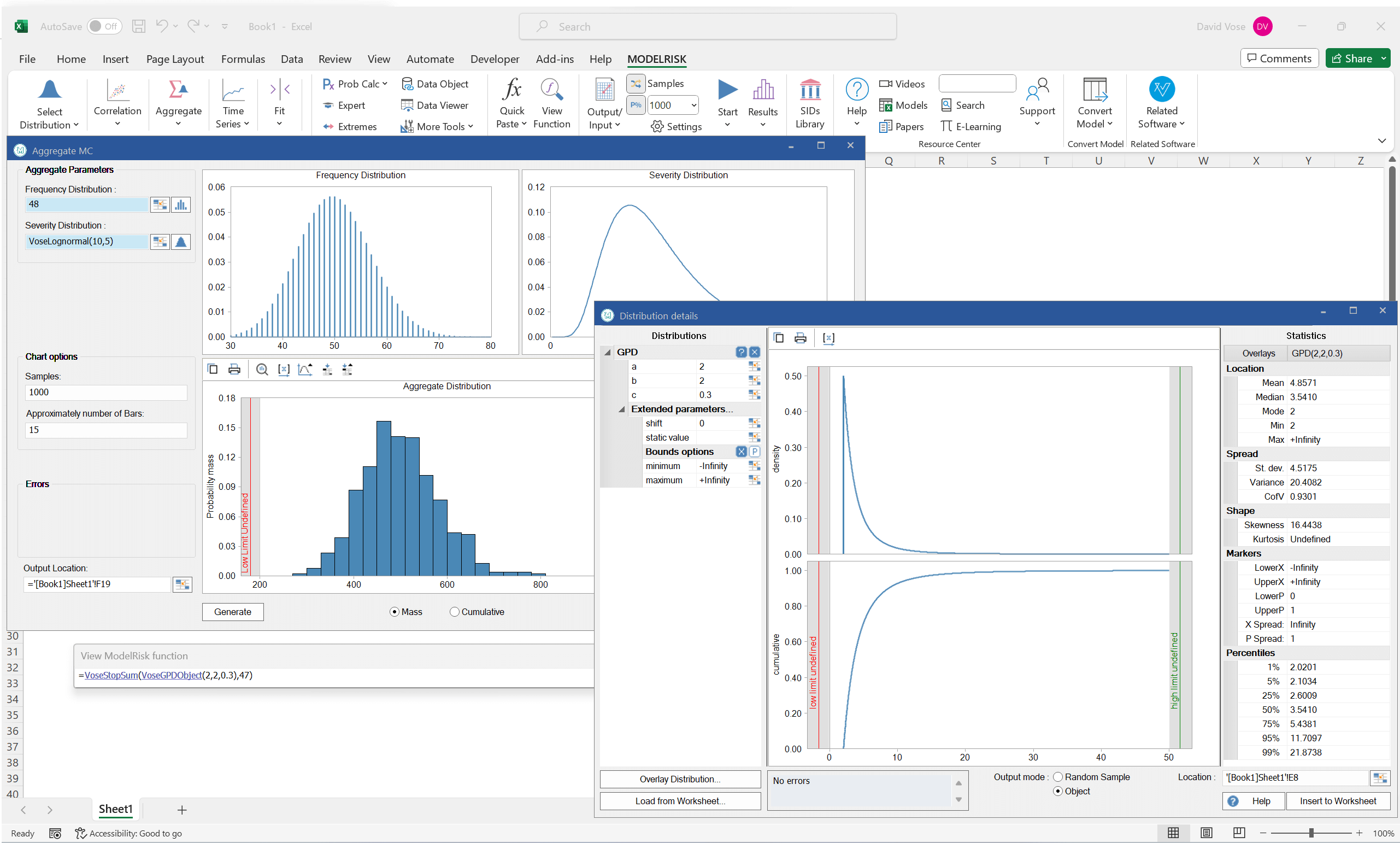 Aggregate and StopSumm interfaces
